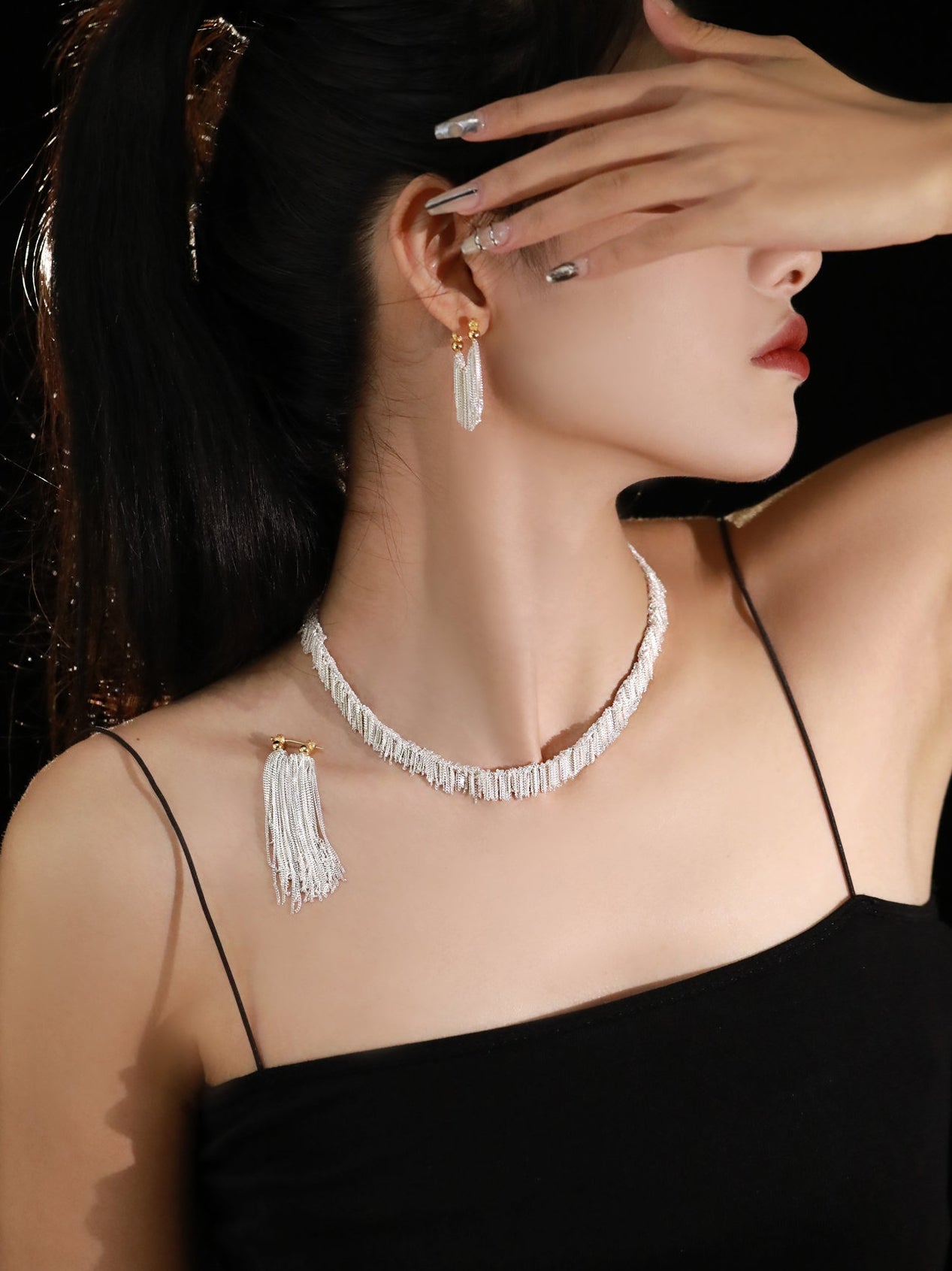 Clementine Necklace Set | Sterling Sliver