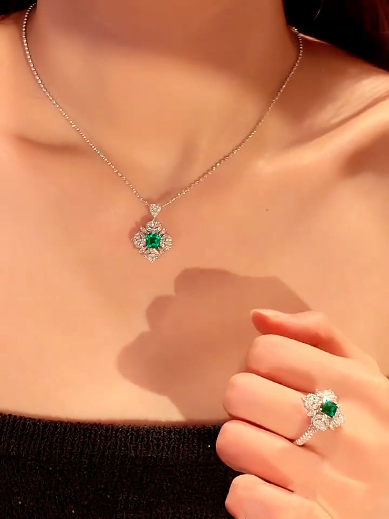Jessamy Necklace Set | Sterling Silver