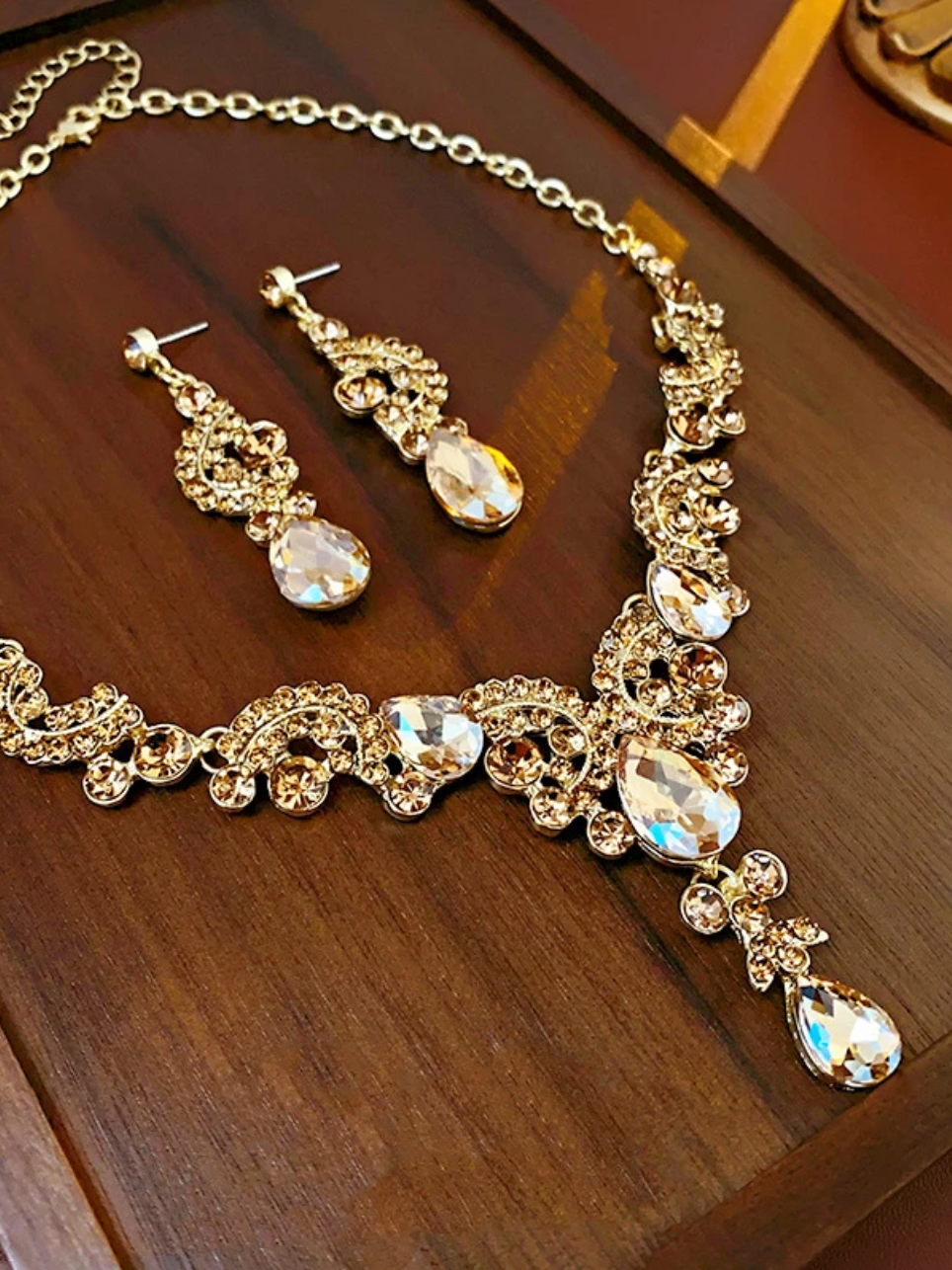 Rhoda Necklace Set | 24k Gold Plated
