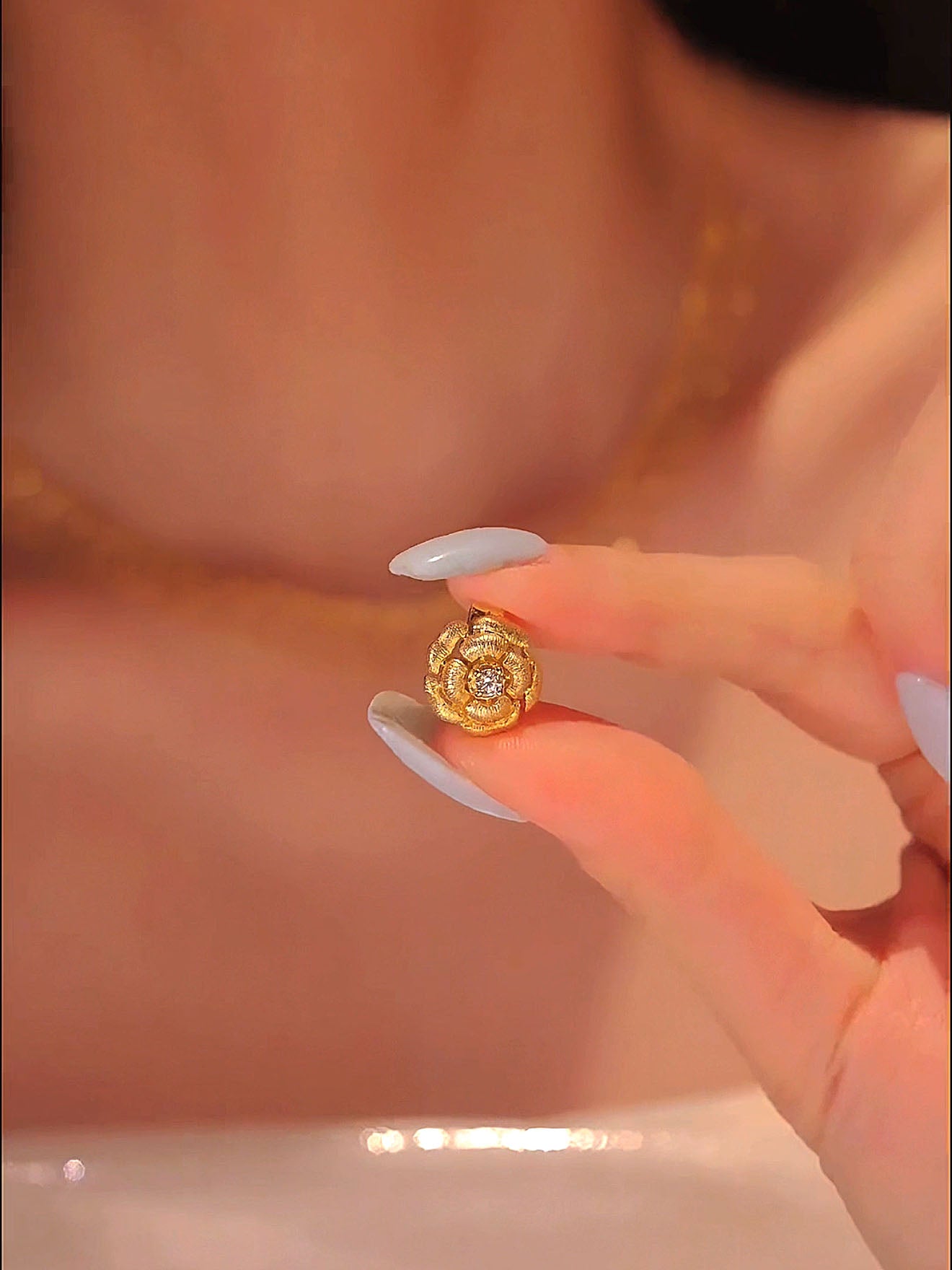Petra Necklace | 24k Gold Plated