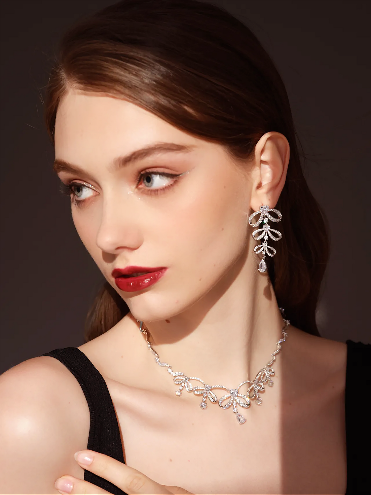 Cleo Necklace Set | Sterling Sliver