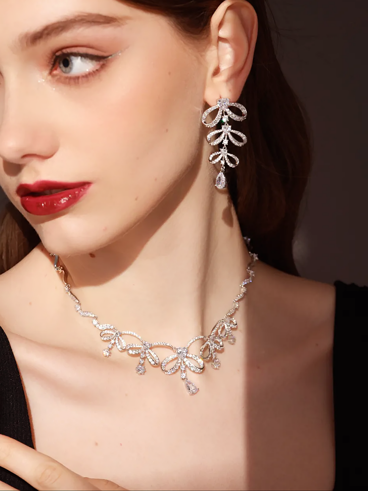 Cleo Necklace Set | Sterling Sliver
