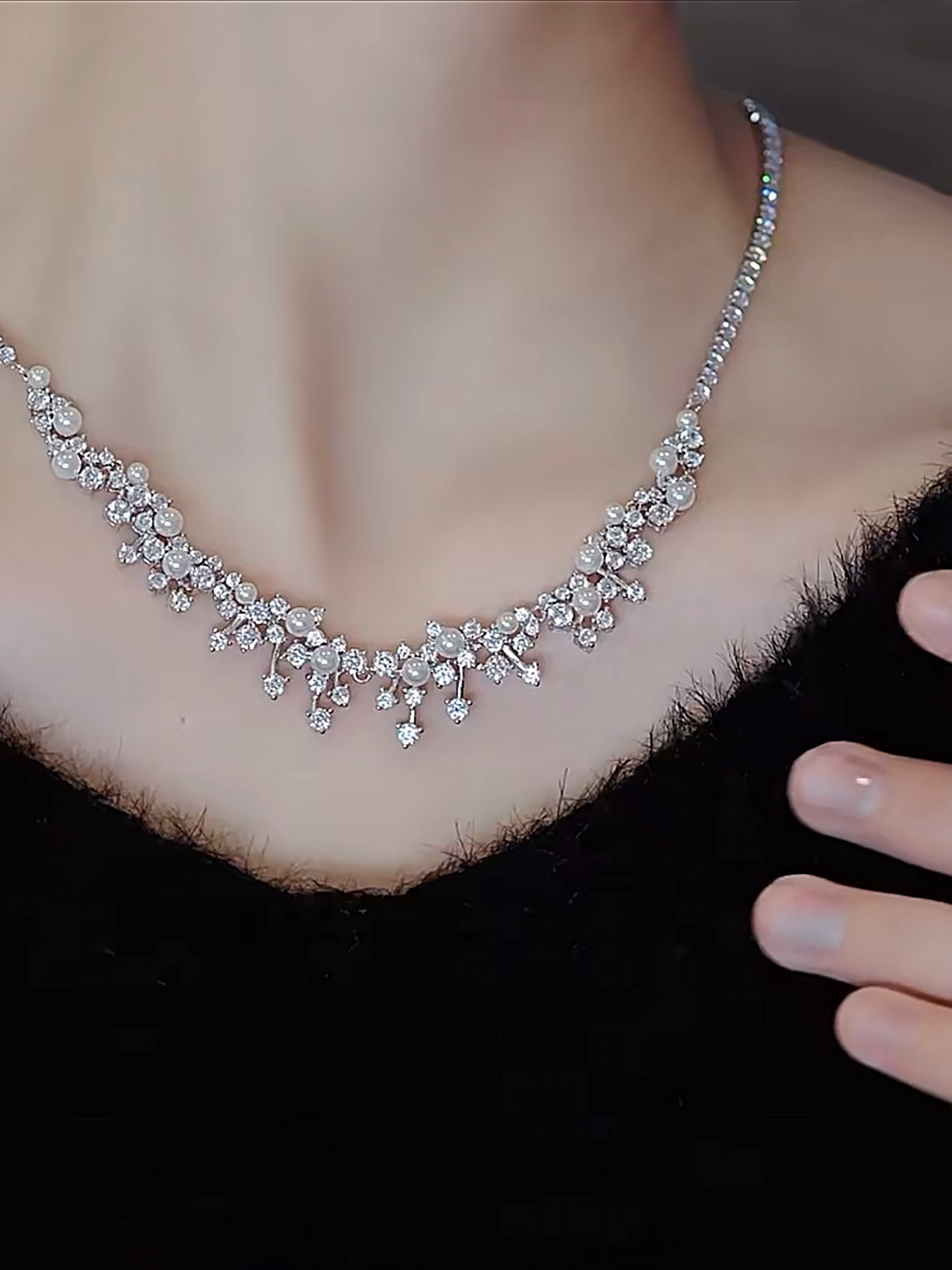 Priscilla Necklace | Sterling Sliver