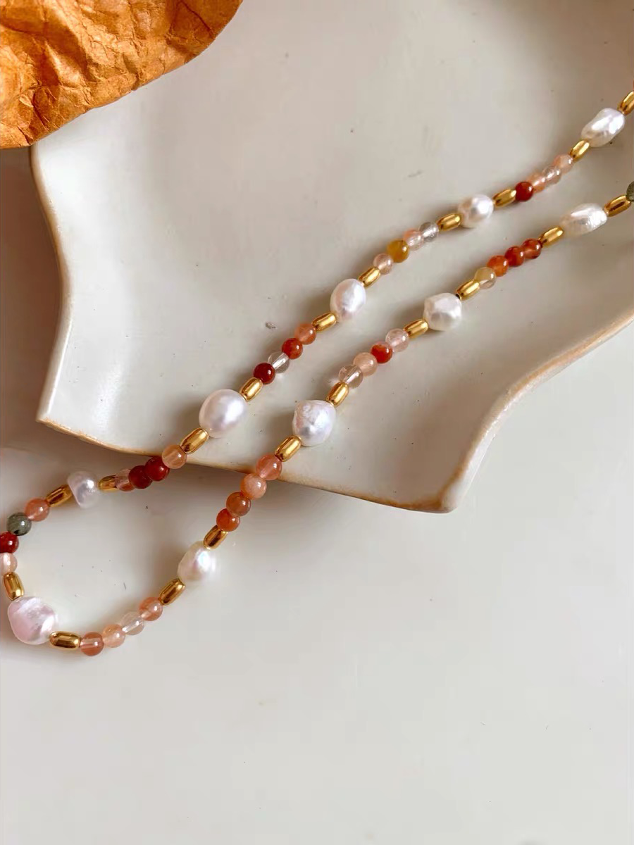 Lilibet Necklace Set | 24k Gold Plated