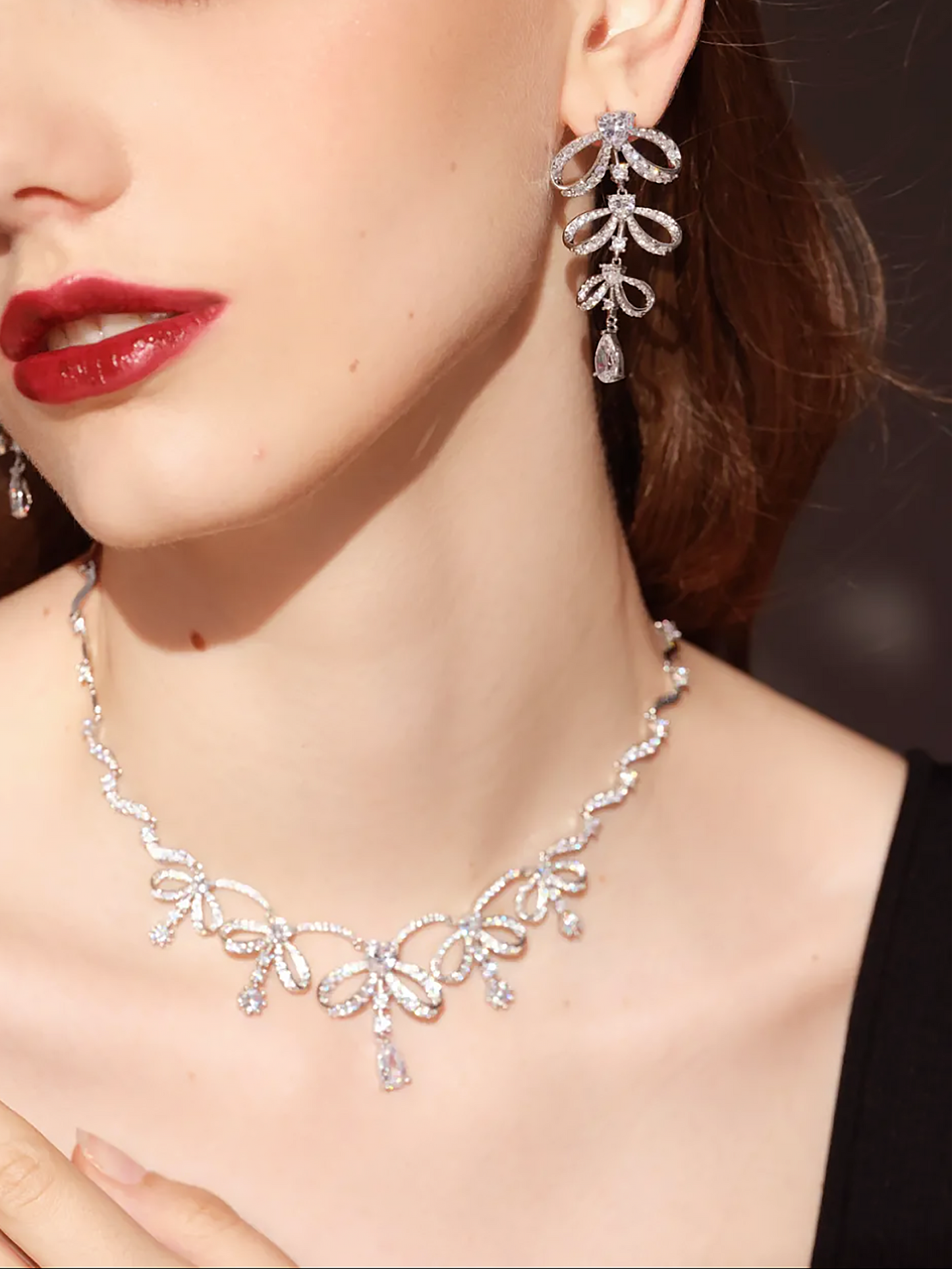 Cleo Necklace Set | Sterling Sliver