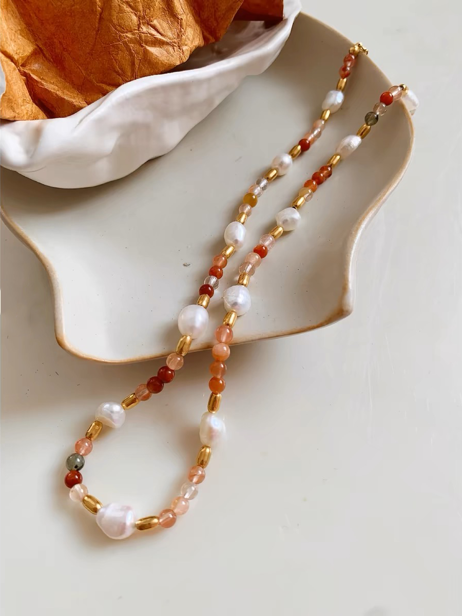 Lilibet Necklace Set | 24k Gold Plated