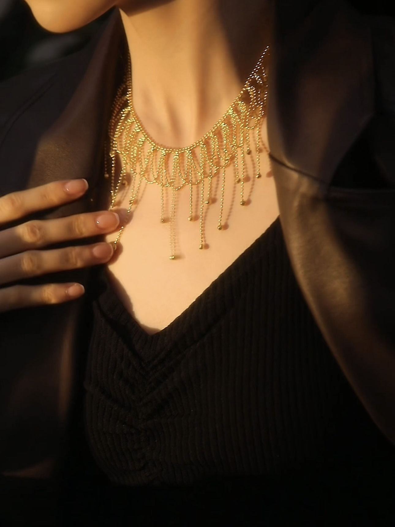 Frieda Necklace | 24k Gold Plated