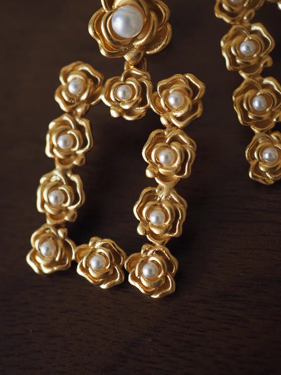 Darina Earrings | 24k Gold Plated
