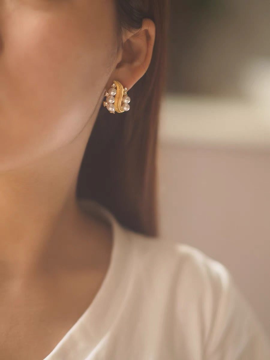 Helena Earrings | 24k Gold Plated