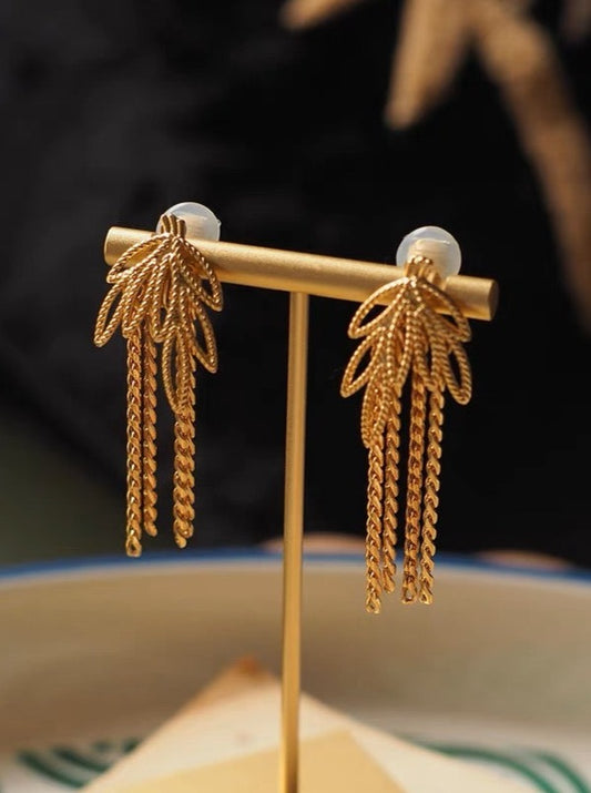 Josephine Earrings | 24k Gold Plated