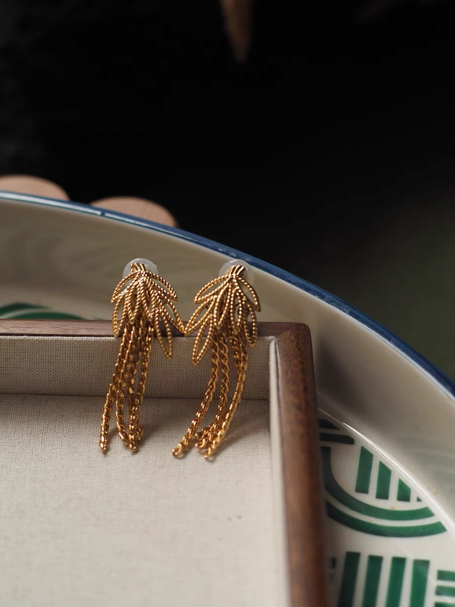 Josephine Earrings | 24k Gold Plated