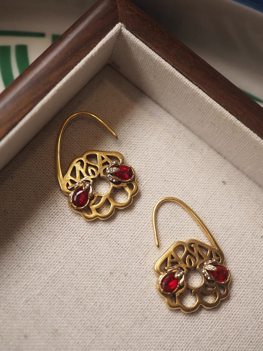 Lorraine Earrings | 24k Gold Plated