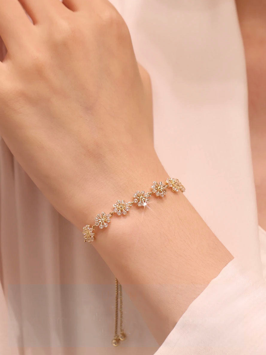 Louisa Bracelet | 24k Gold Plated