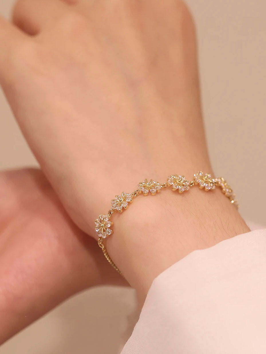 Louisa Bracelet | 24k Gold Plated