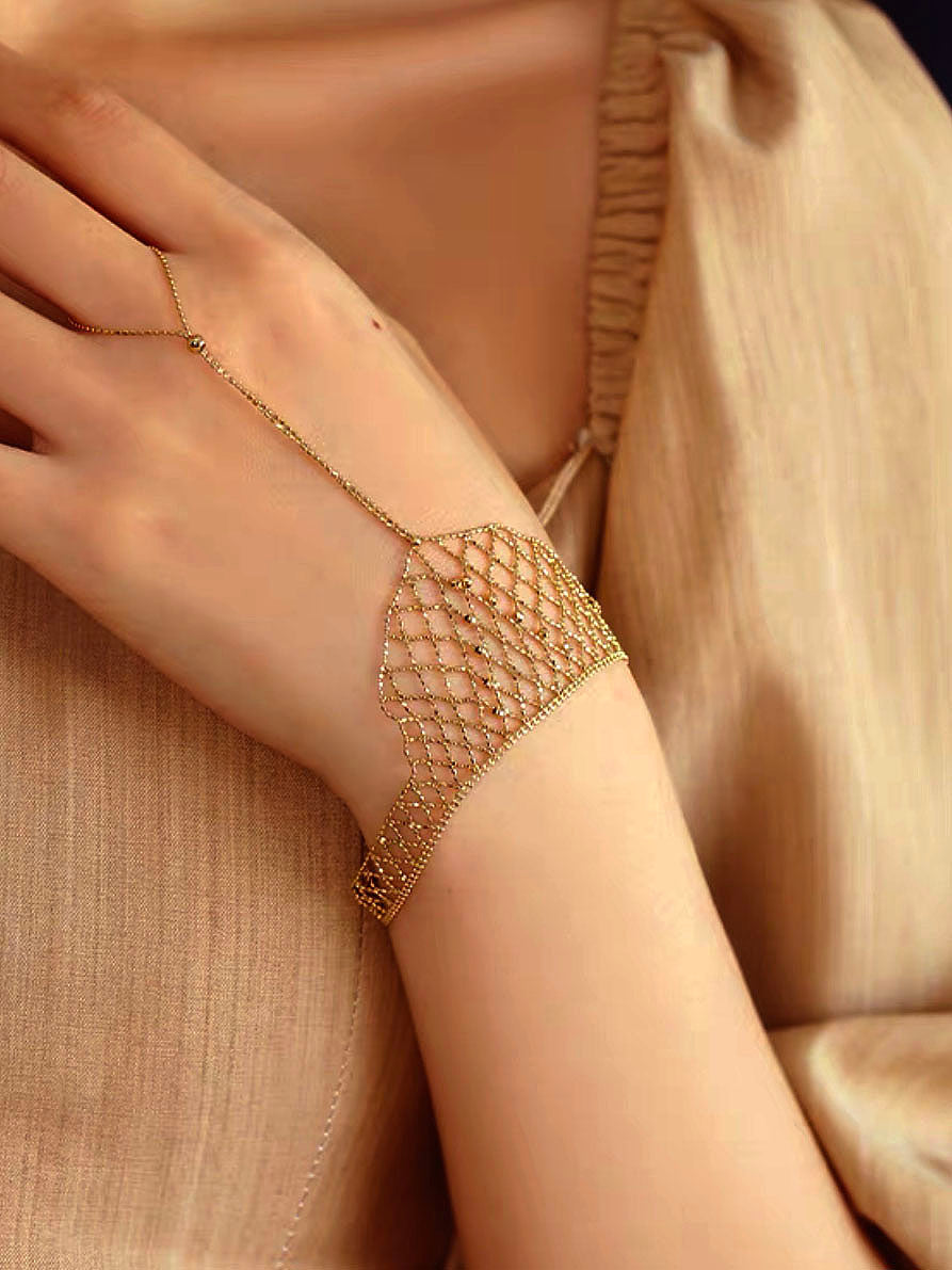 Gwendoline Bracelet | 24k Gold Plated