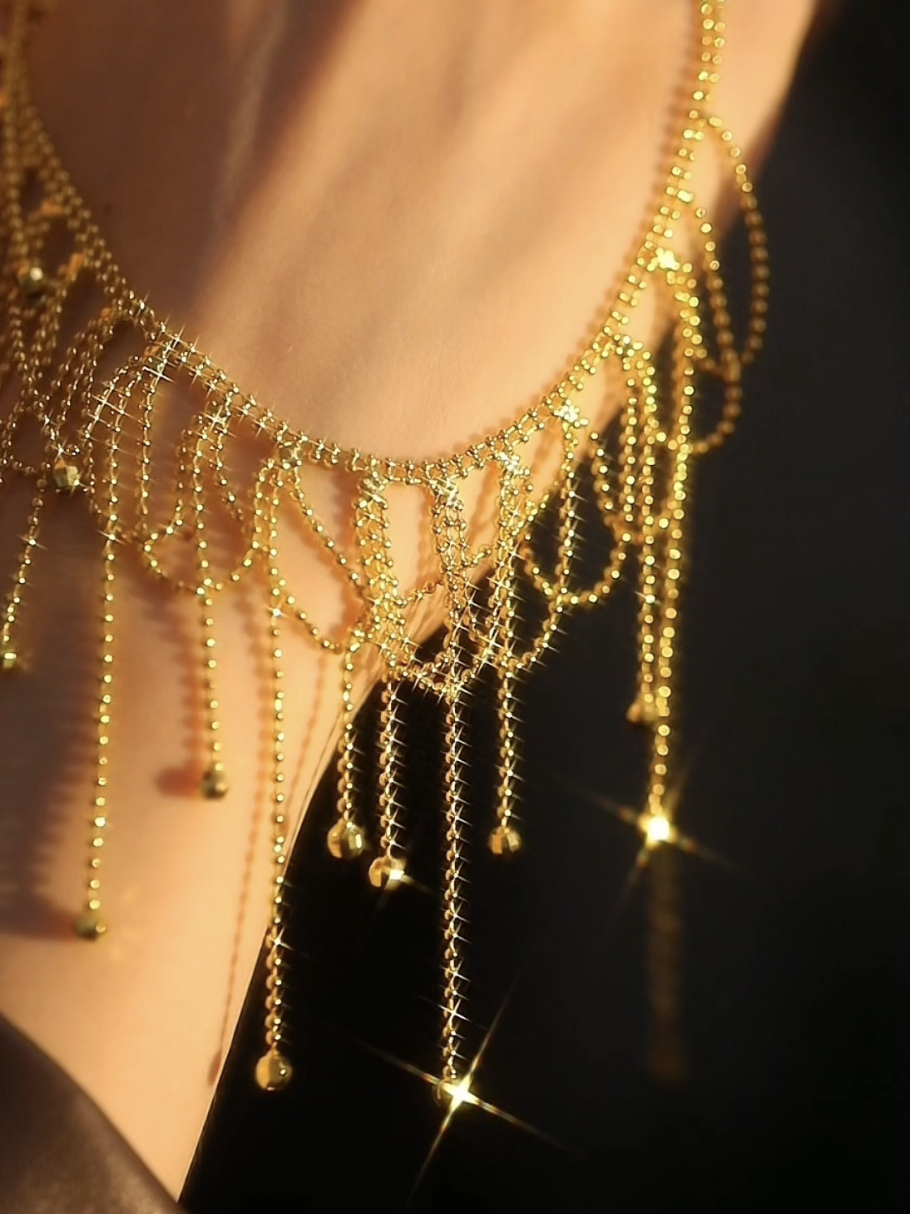 Frieda Necklace | 24k Gold Plated