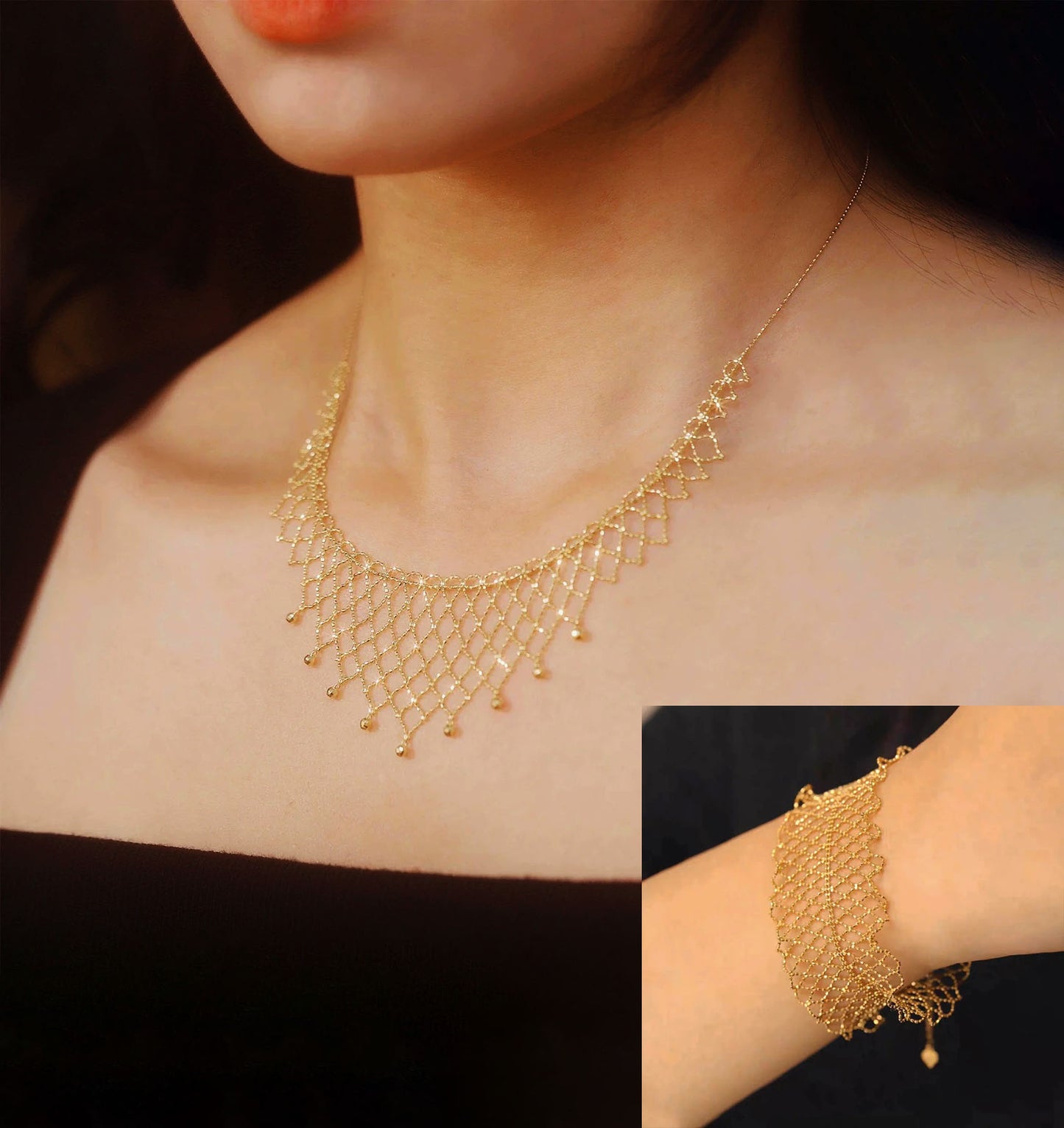 Hailey Bracelet | 24k Gold Plated