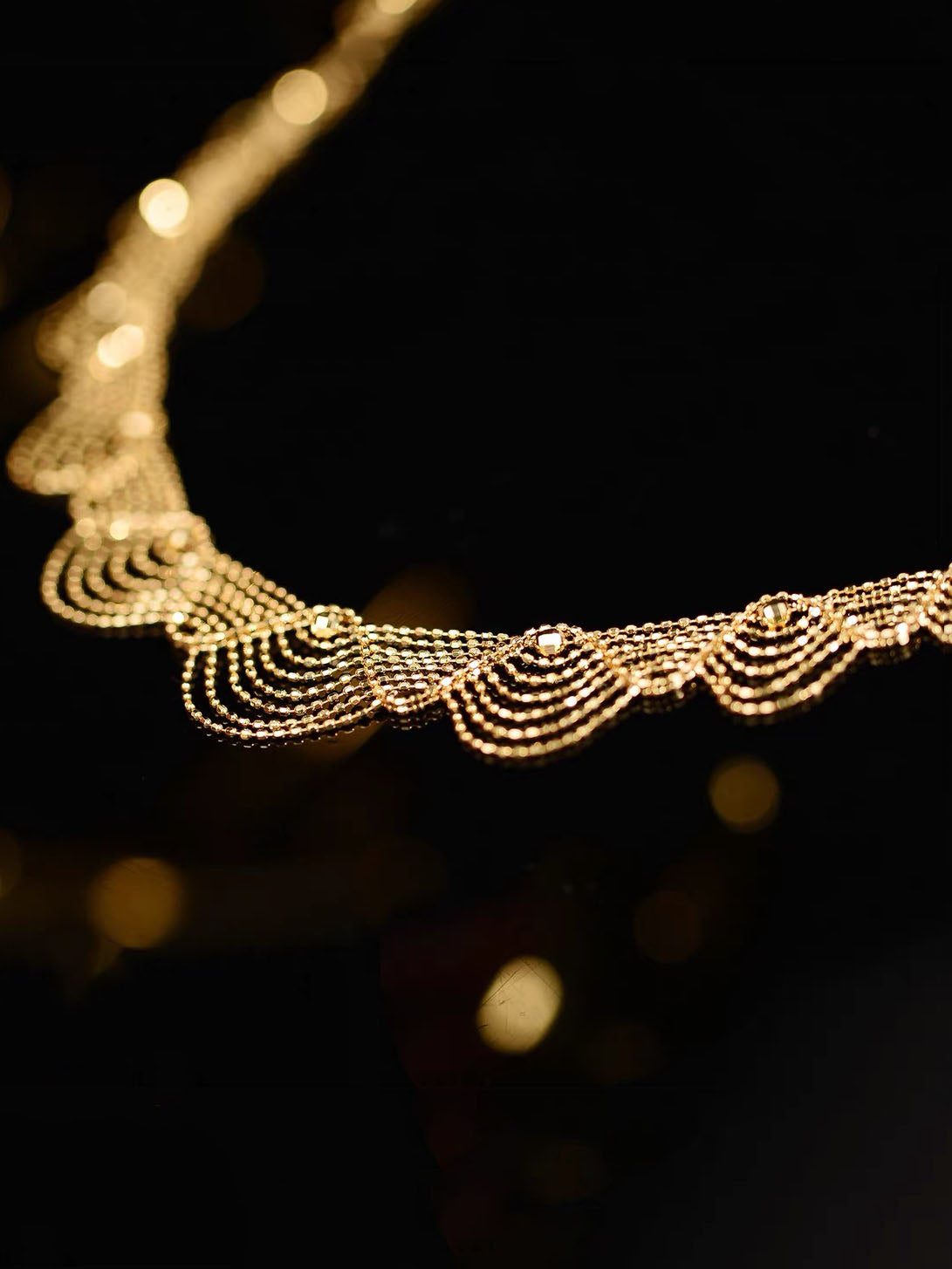 Cecile Necklace | 24k Gold Plated