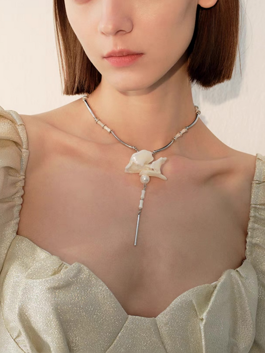 Rosalie  Necklace Set | Sterling Silver