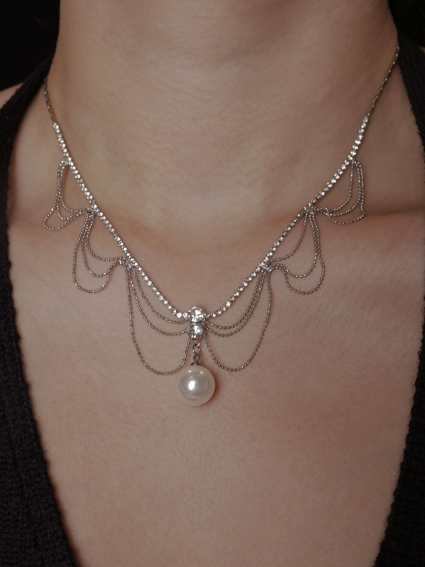 Delilah Pearl Necklace