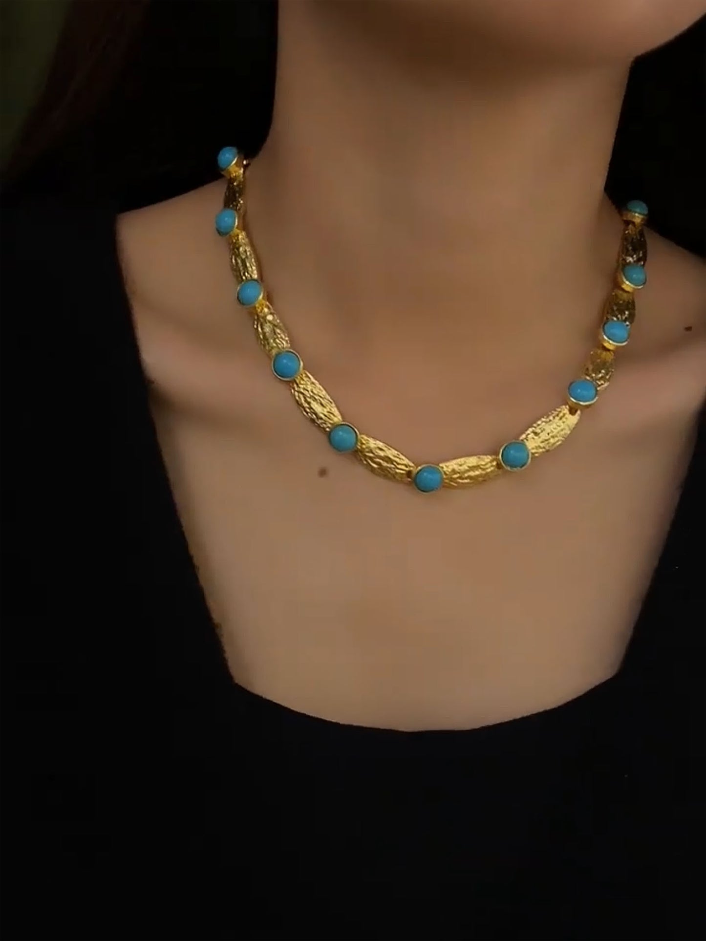 Annemarie Necklace | 24k Gold Plated