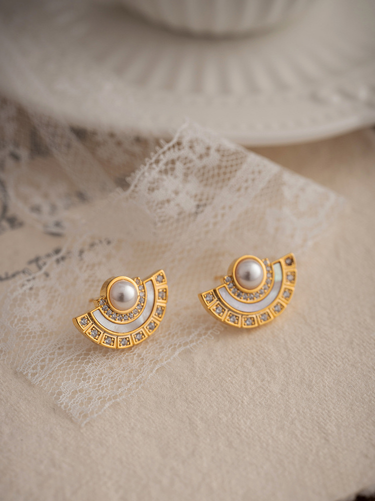 Henrietta Earrings | 24k Gold Plated