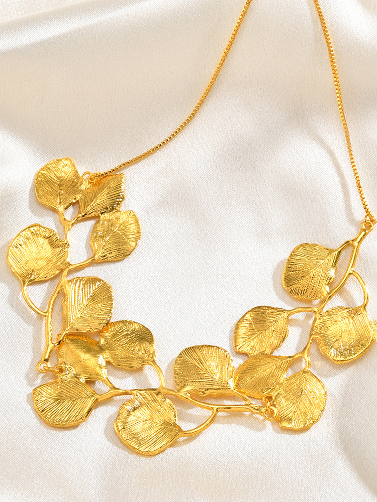 Delphine Necklace Set | 24k Gold Plated